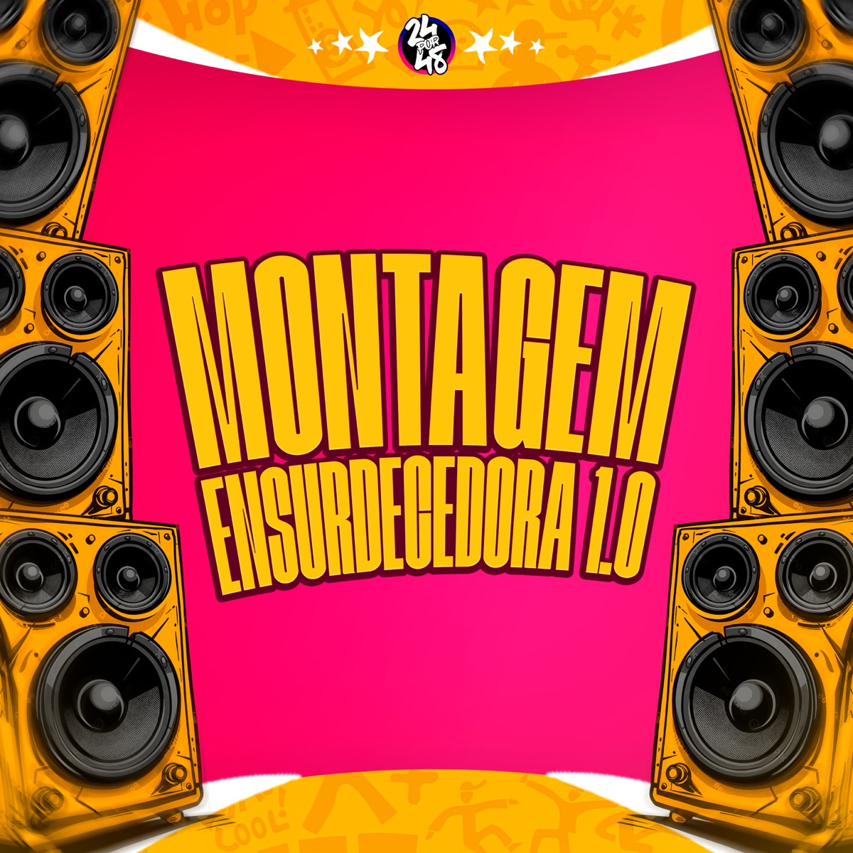 Montagem Ensurdecedora 1.0 - Single by DJ GS DA 011, MC Zudo Boladão, MC Pipokinha & DJ ANDRADE 019 album cover