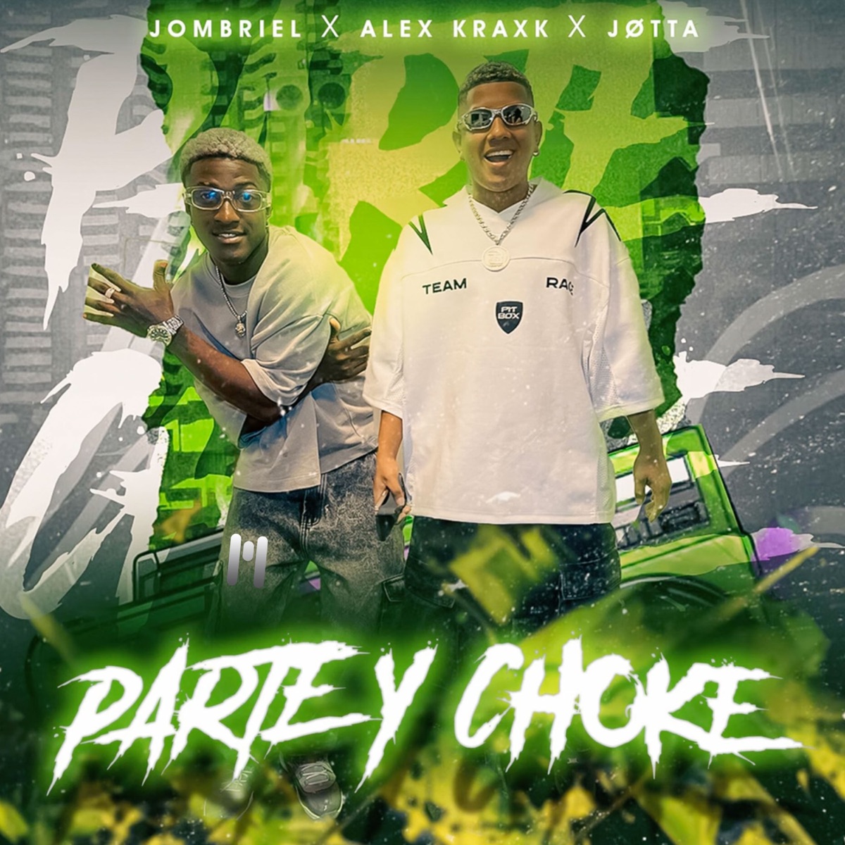 Parte & Choke - Single by Jombriel, Alex Krack & Jøtta album cover