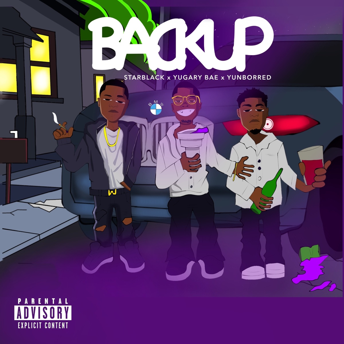 Backup - Single by Starblack, Yugary Bæ & YunBorred album cover