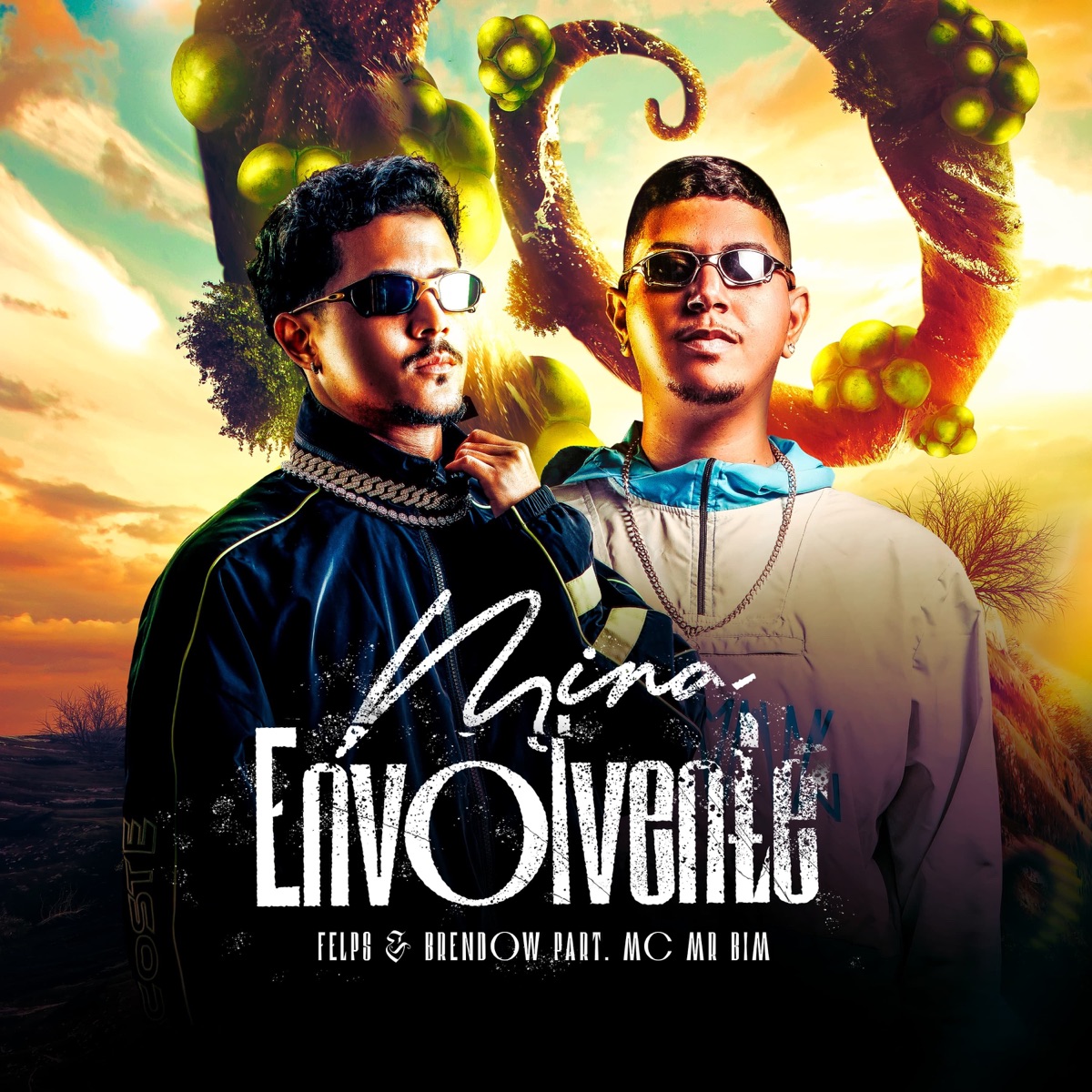Mina Envolvente - Single by Felps, Brendow & Mc Mr. Bim album cover