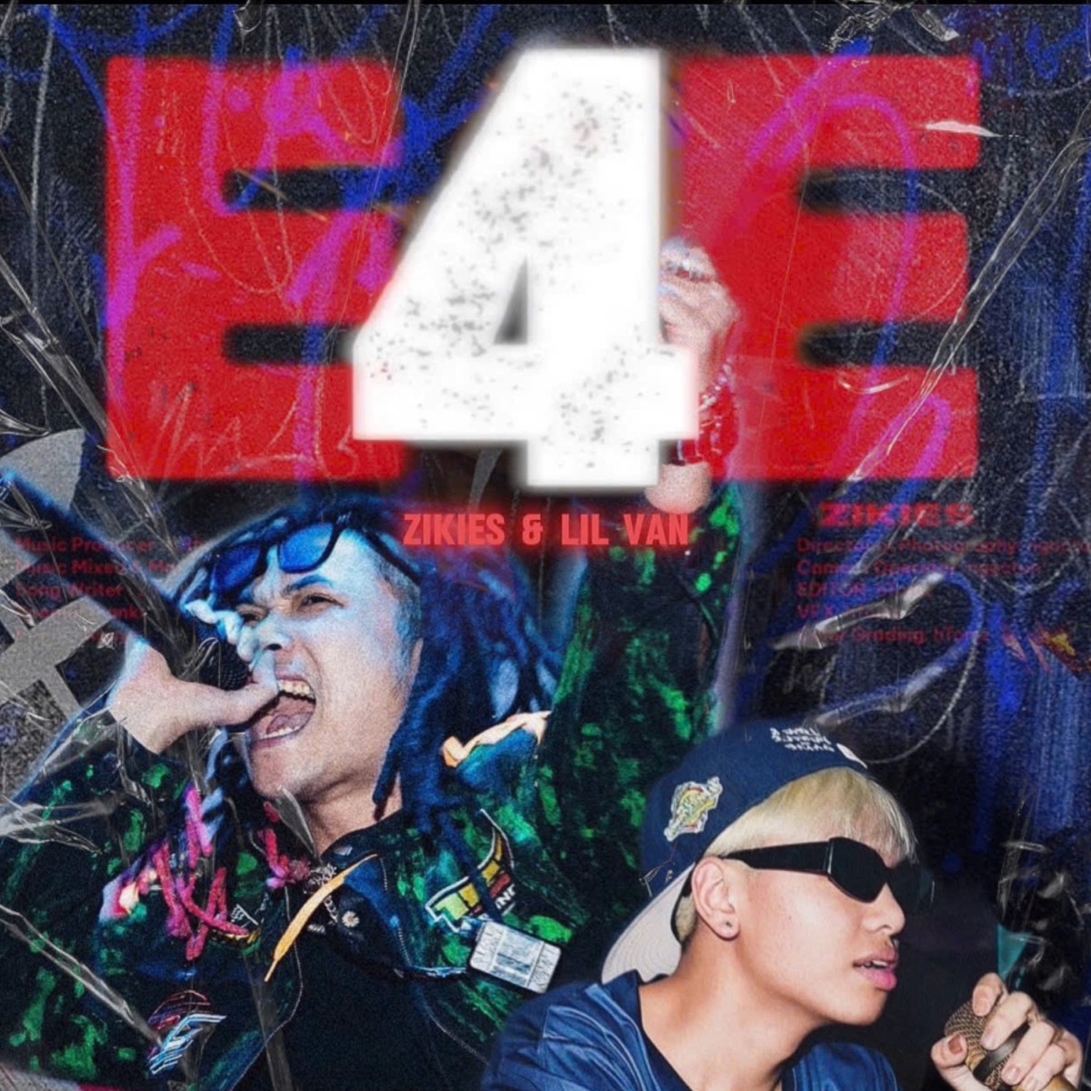 E4E (feat. $A Lil Van) - Single by Zikies album cover