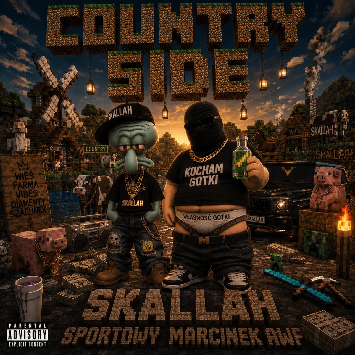 CountrySide - Single by Skallah & $PORTOWY MARCINEK AWF album cover