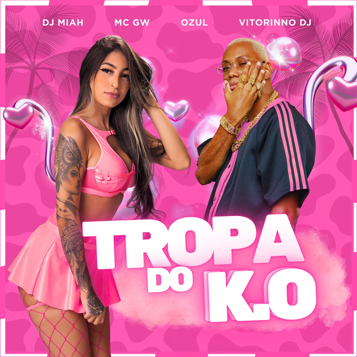 Tropa do K.O - Single by DJ Miah, Mc Gw, Ozul & VITORINNO DJ album cover