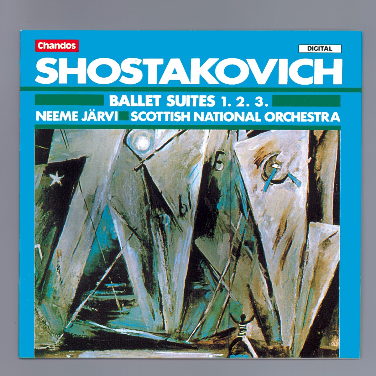 Shostakovich: Ballet Suites Nos. 1-3 by Neeme Järvi, Royal Scottish National Orchestra, Timothy Waldon & John Gracie album cover