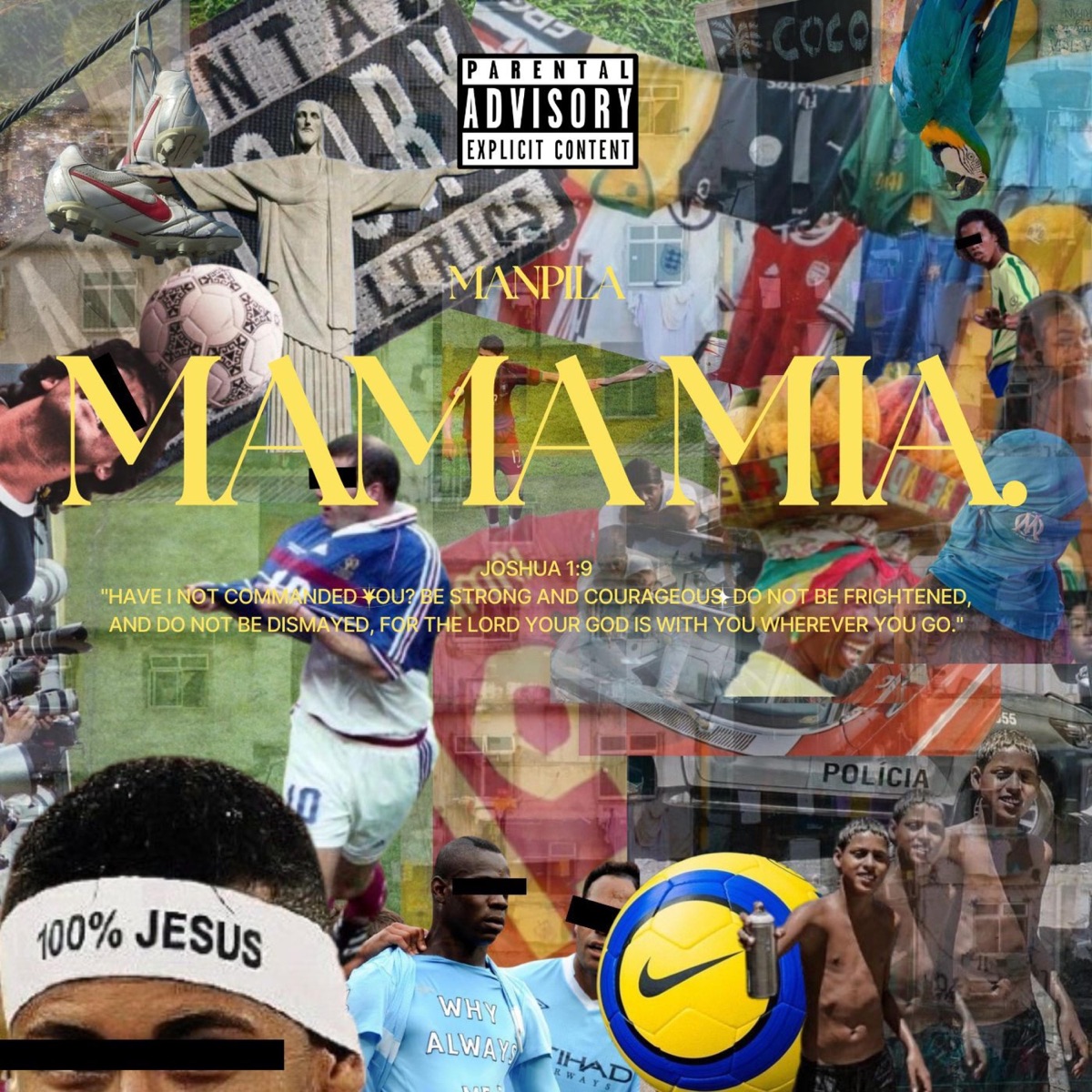 MAMA MIA (feat. Sileodb) - Single by Manpila album cover