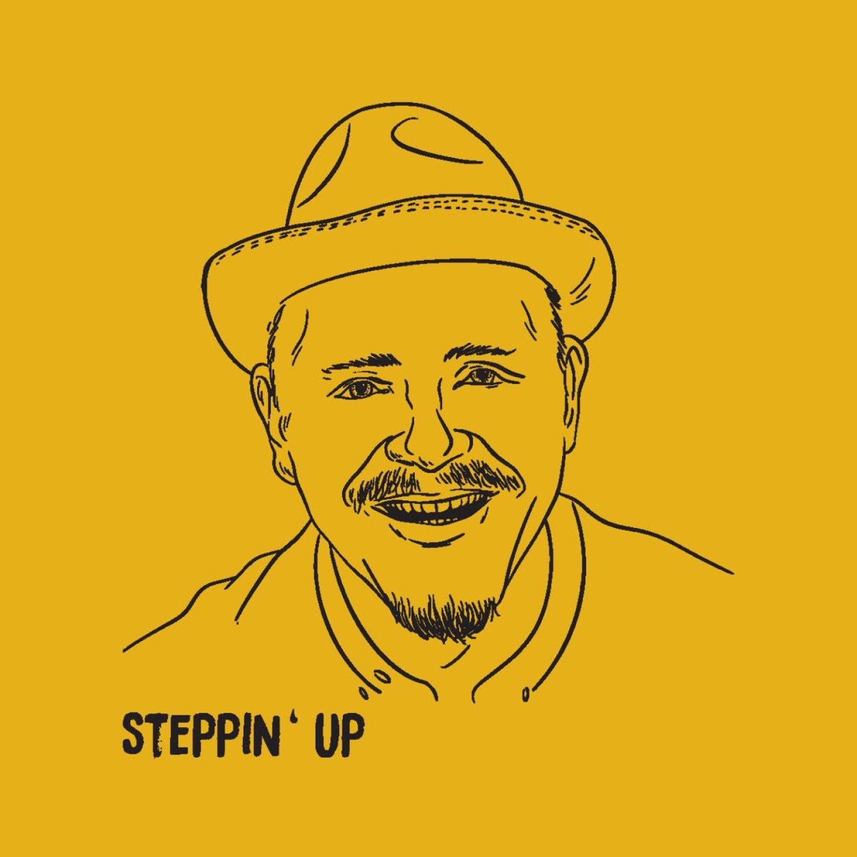 Steppin' Up by Heen Martens album cover