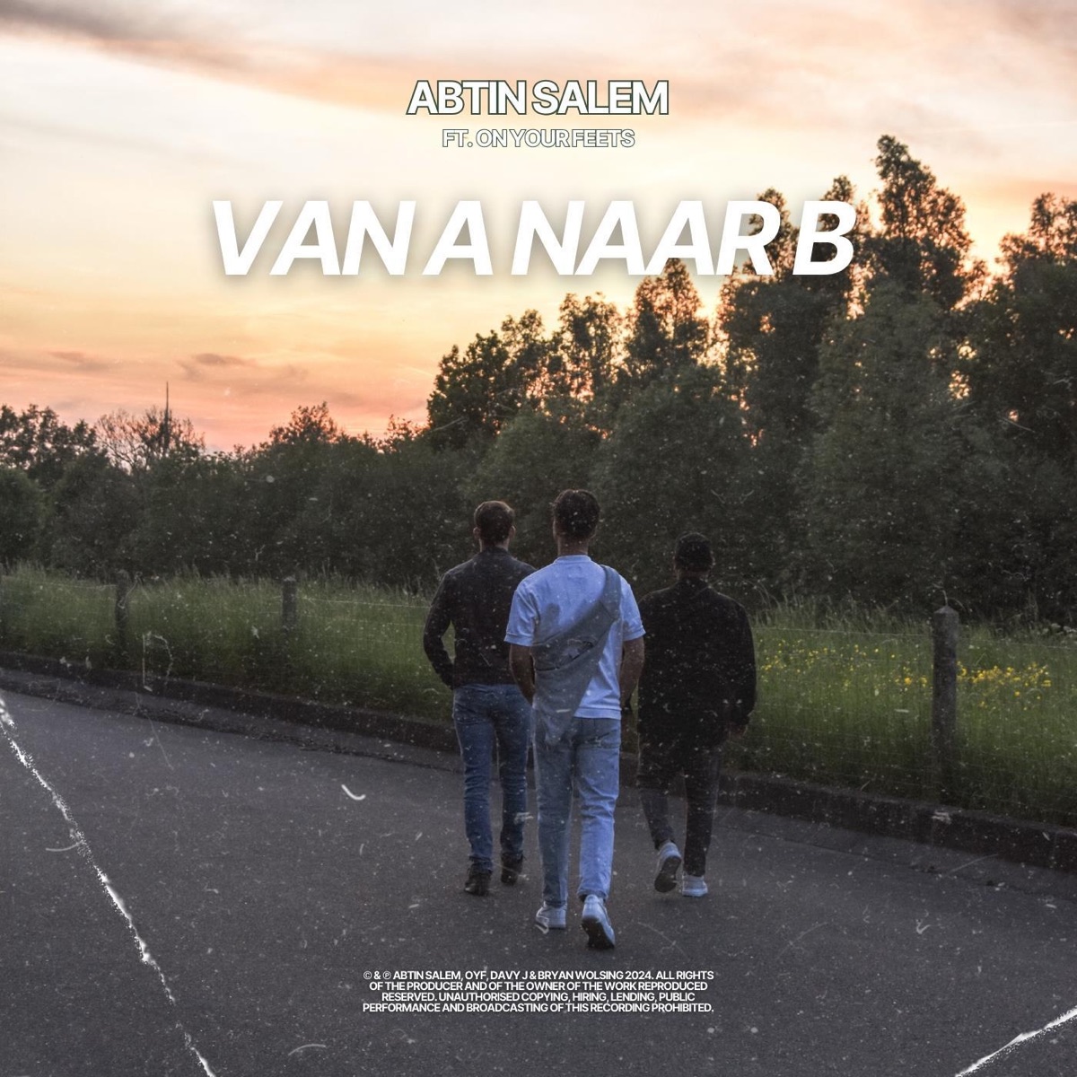 Van A Naar B - EP by Abtin Salem album cover