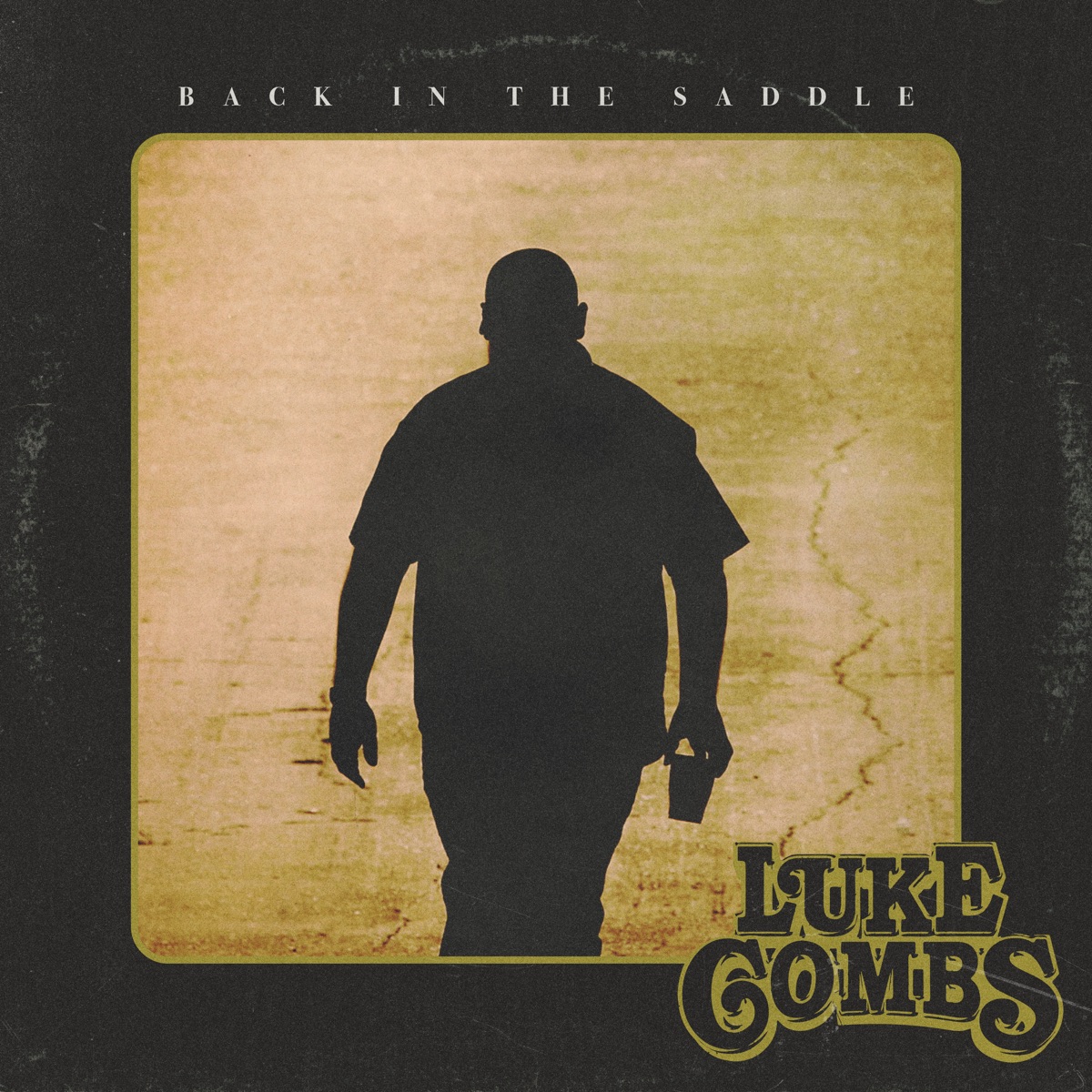 Back in the Saddle - Single by Luke Combs album cover artwork