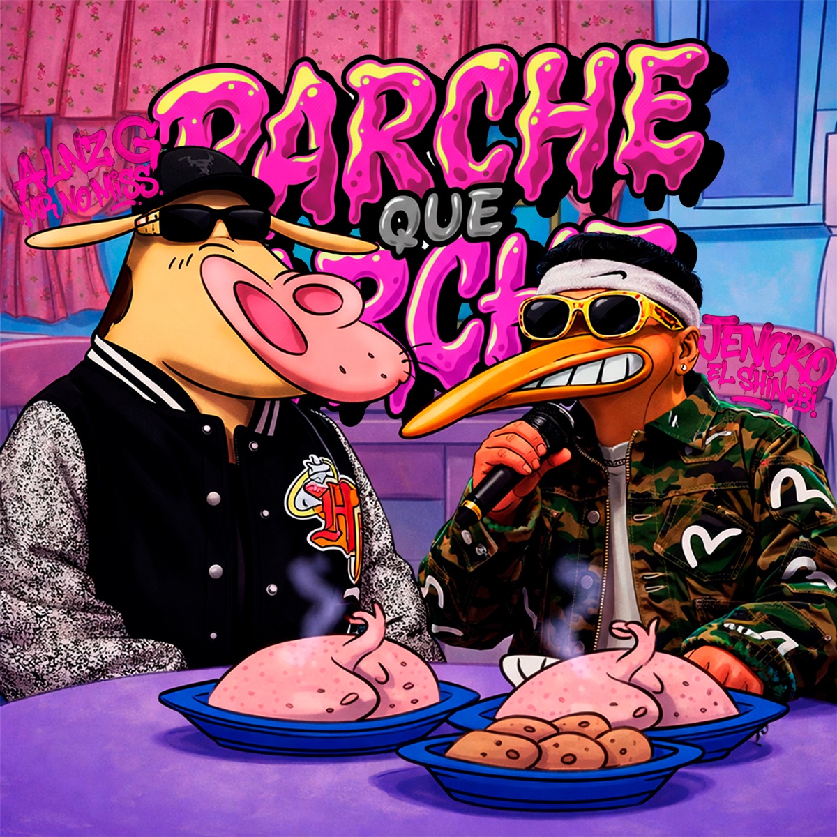 PARCHE QUE PARCHE - Single by Alnz G & Jencko el Shinobi album cover