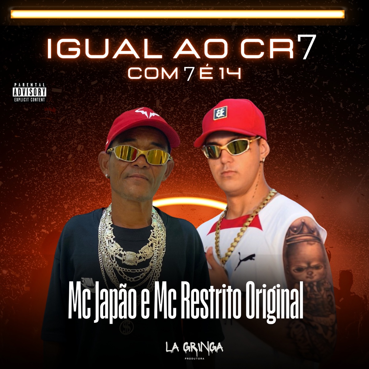 Igual ao Cr7 Com 7 É 14 - Single by mc japão, MC RESTRITO ORIGINAL & DJ GJ ORIGINAL album cover