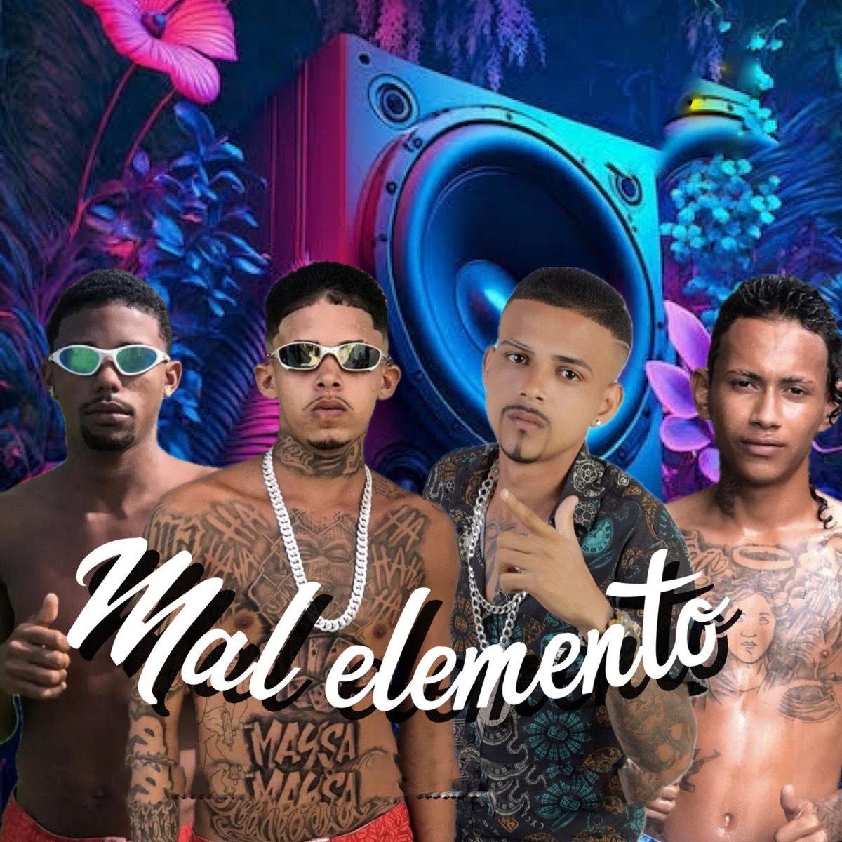Mal Elemento (feat. MC Luizinho) - Single by marcelinho01, Mc loro pl & belota da fvp album cover