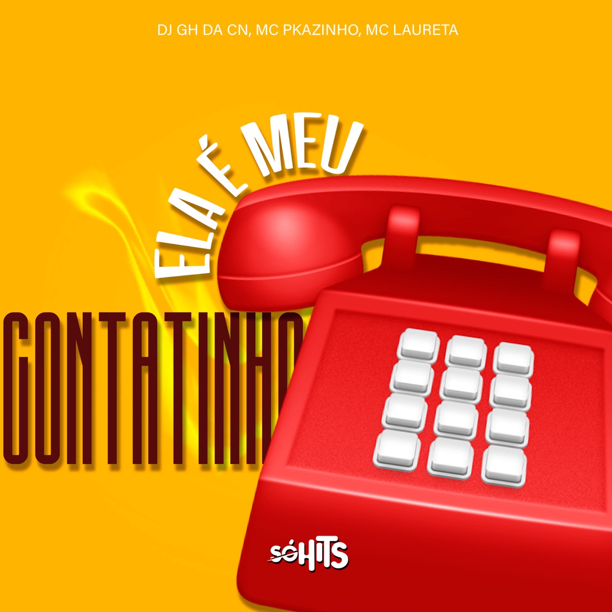 Ela É Meu Contatinho - Single by djghdacn, Mc Laureta & MC Pkzinho album cover