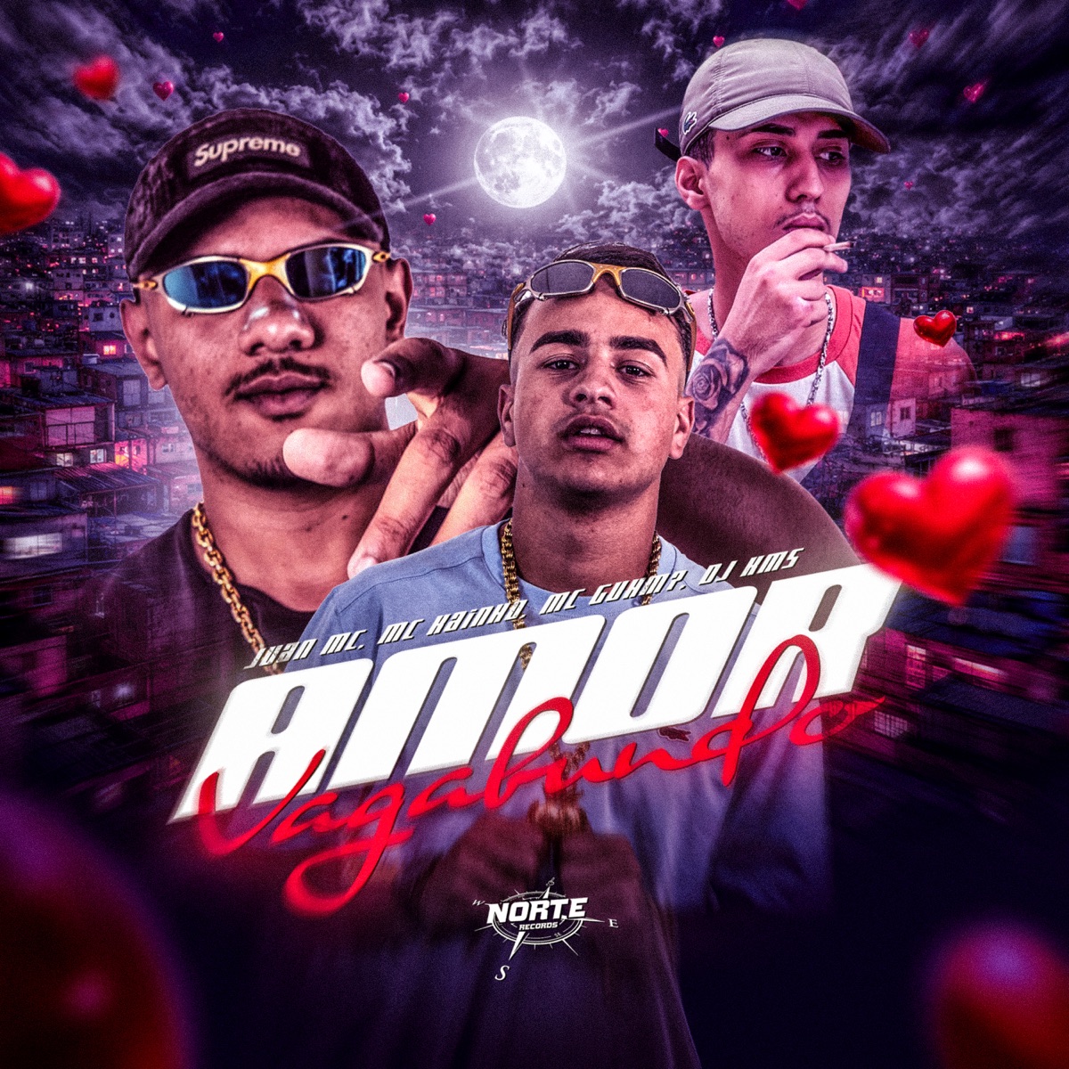 Amor Vagabundo - Single by MC Kainho, Juan Mc & GuhM7 album cover