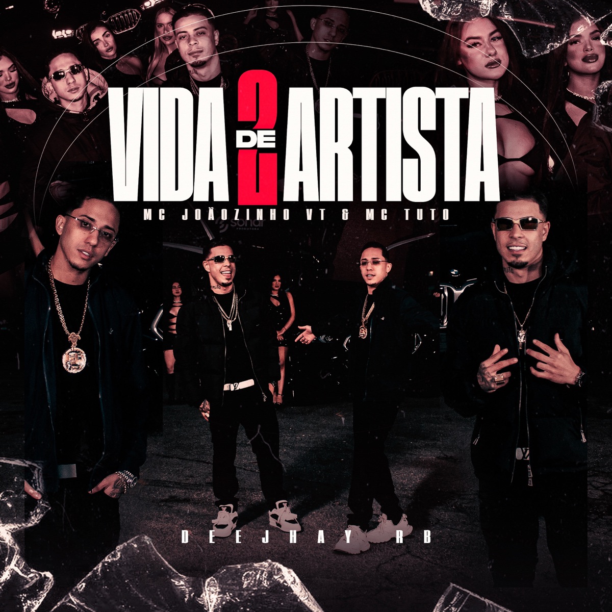Vida de Artista 2 - Single by MC Joãozinho VT, MC Tuto, Deejhay RB & Deejay RB album cover