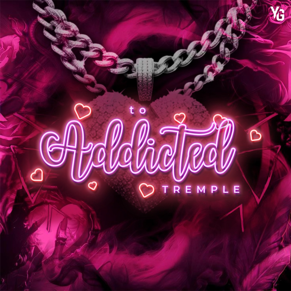 ADDICTED TO TREMPLE - Single by Poudan Producer, Snaktak & THE MACKERS ON THE BEAT album cover