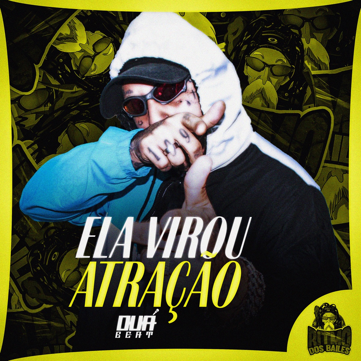 Ela Virou Atração - Single by MC OUÁ & OUA BEAT album cover