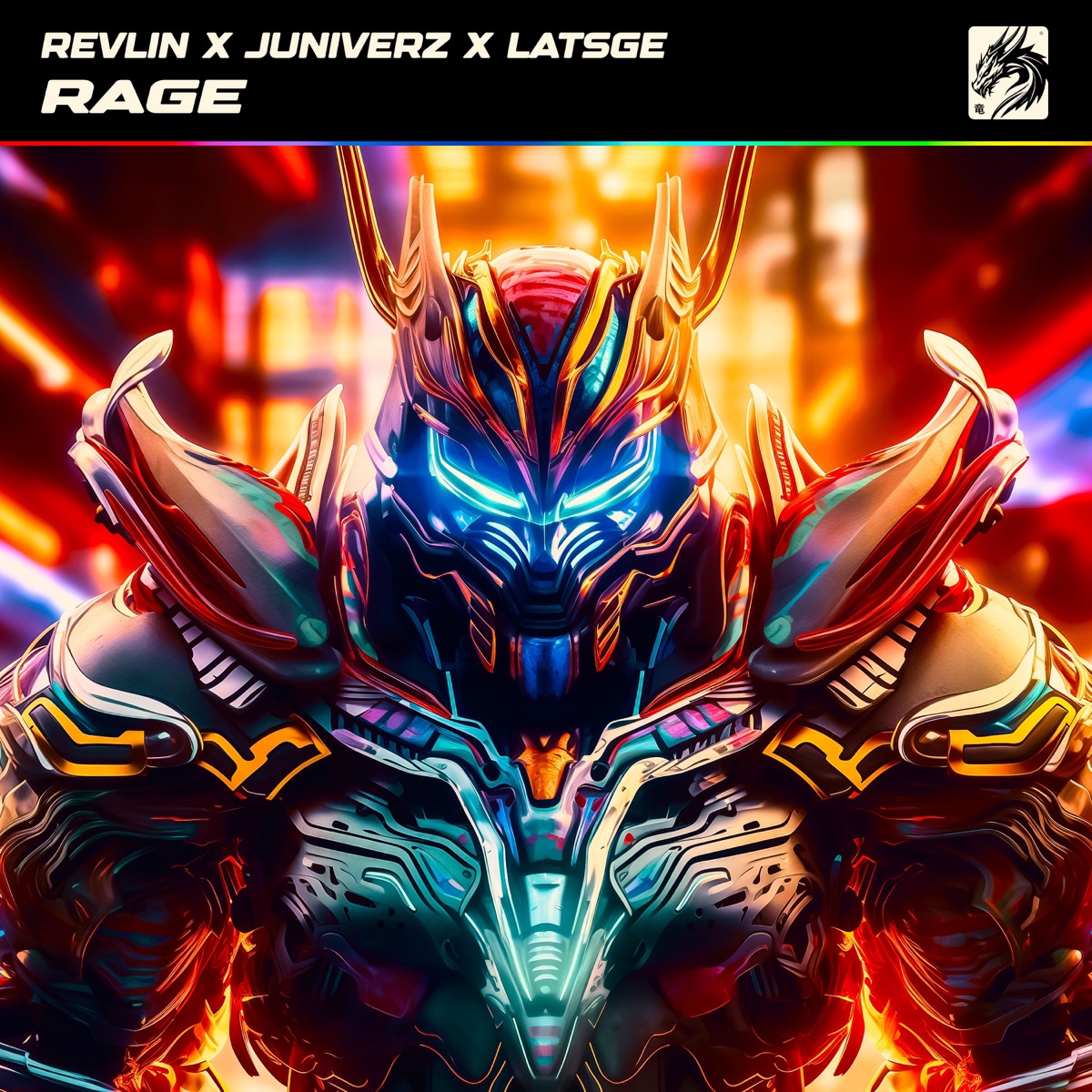 RAGE - Single by REVLIN, JUNIVERZ & Latsge album cover