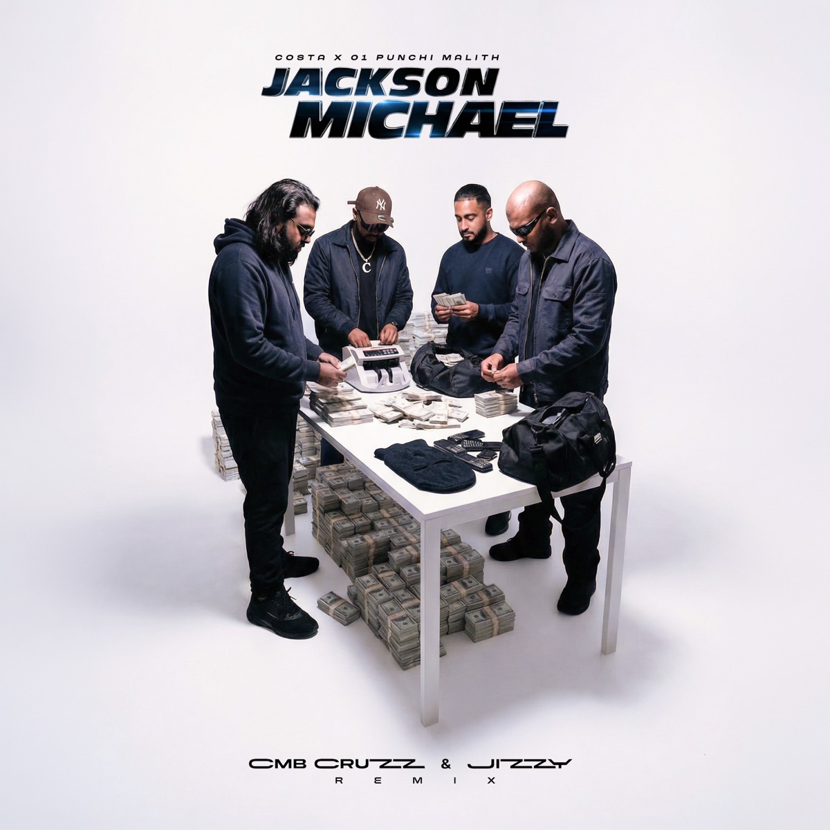 Jackson Michael (Remix) [feat. Jizzy] - Single by Costa, 01 Punchi Malith & Cmb CruZz album cover