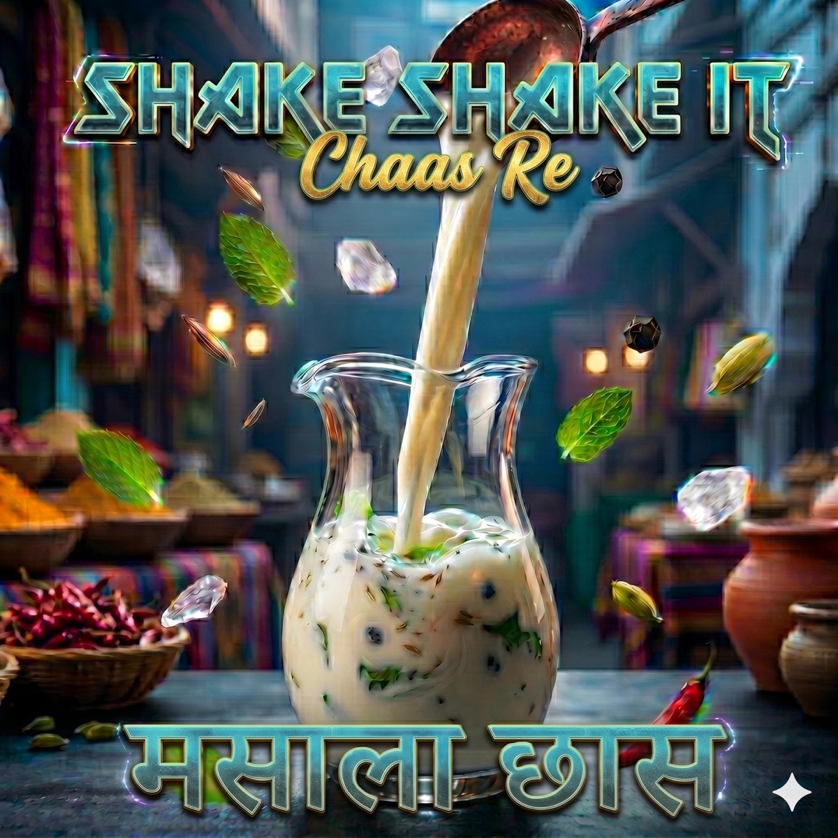 Shake It Shake It Chaas Re (feat. Chethan Naik & Hemanth Jois) - Single by Srinivasa Gopal album cover