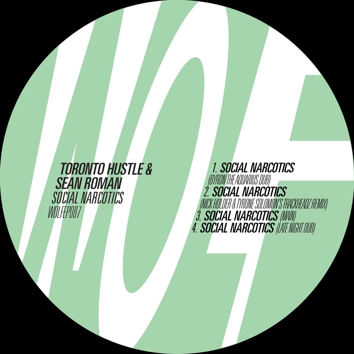 Social Narcotics - EP by Toronto Hustle & Sean Roman album cover