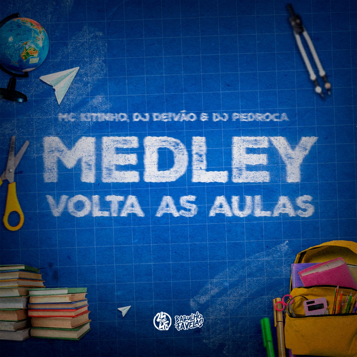 Medley Volta as Aulas - Single by Dj Deivão, DJ PEDROCA & Mc Kitinho album cover