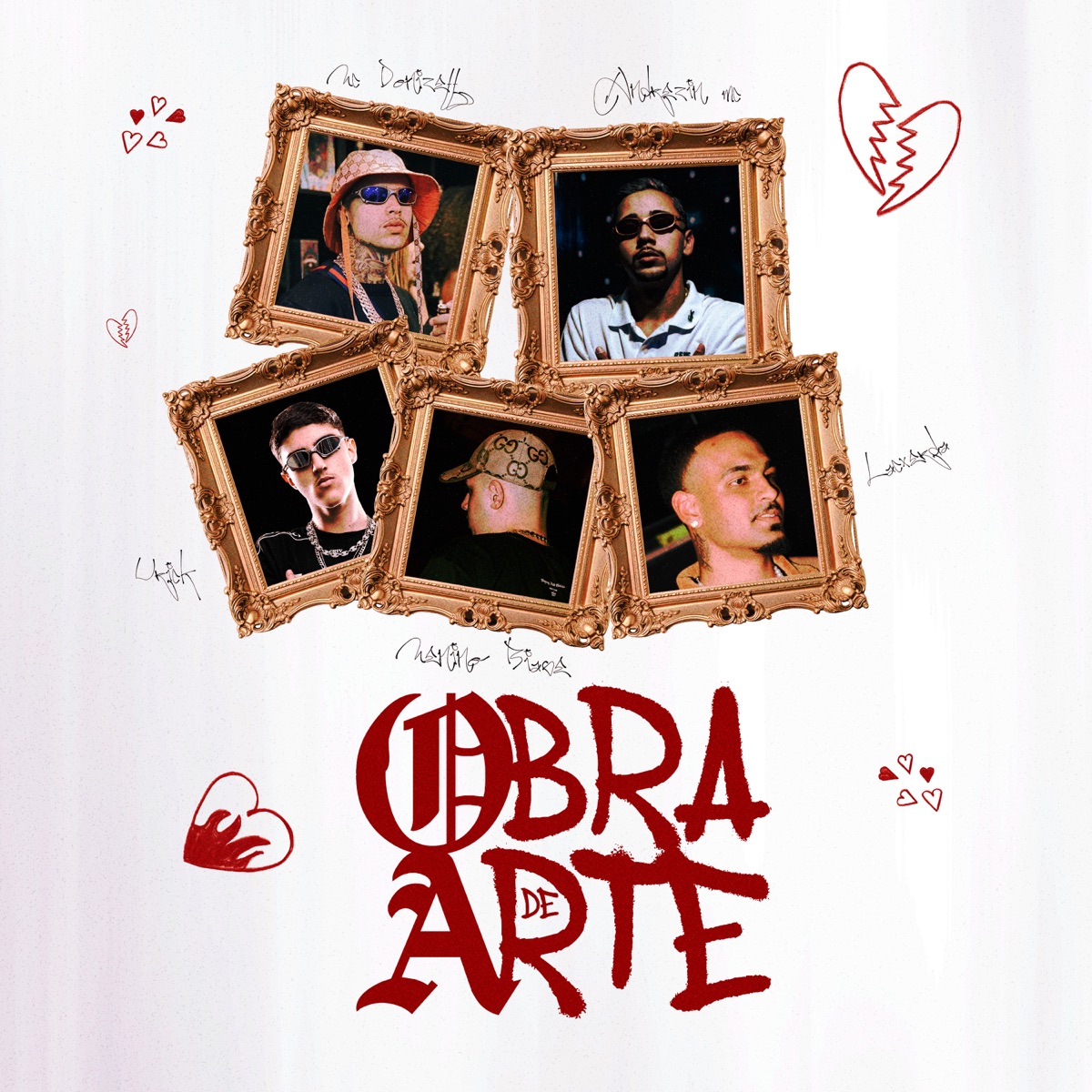 Obra de Arte - Single by Lacxrda, Mc Donizett, Andrezin Mc, MeninoBiasi & Urick album cover