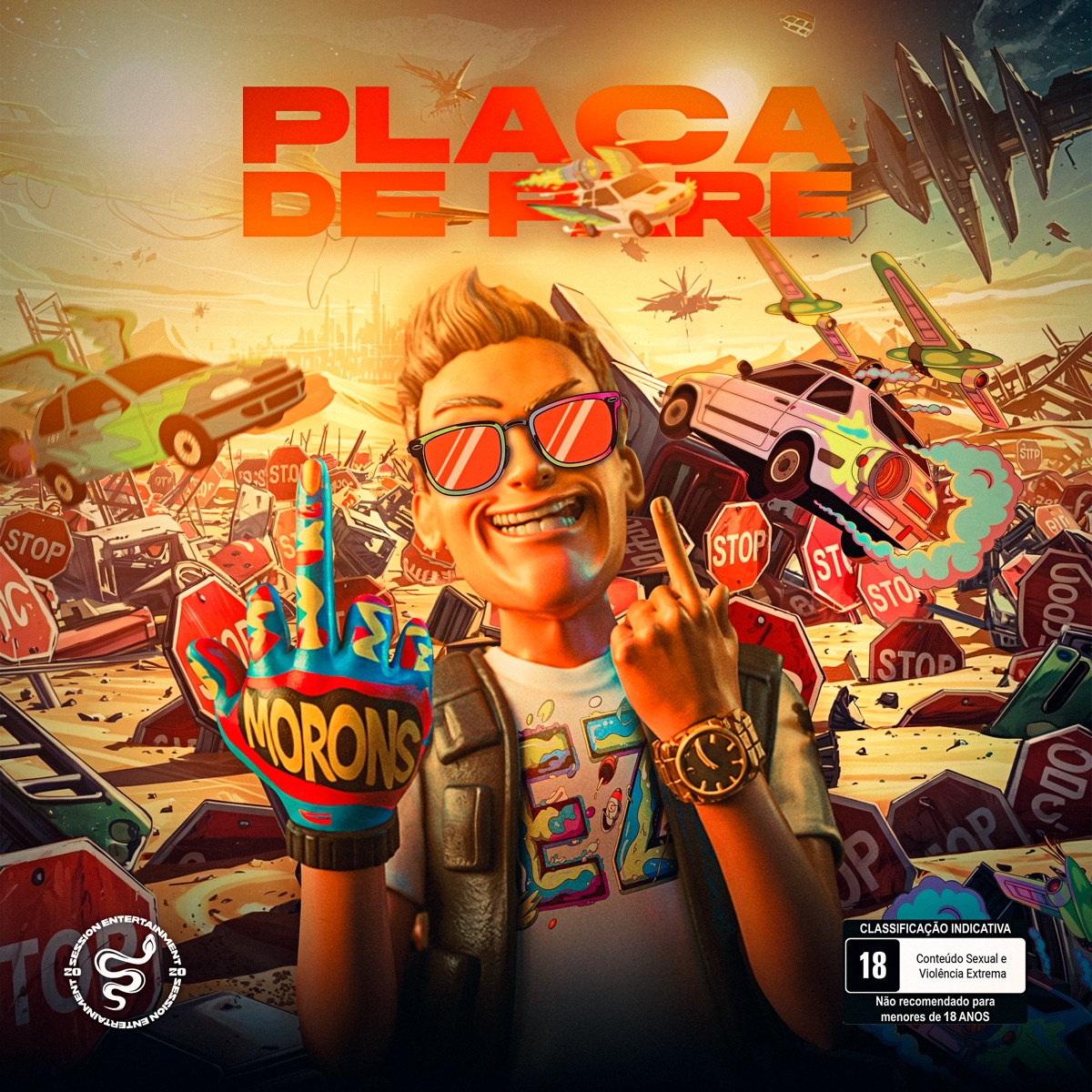 Placa de Pare! - Single by erazza & SVMPnoBeat album cover