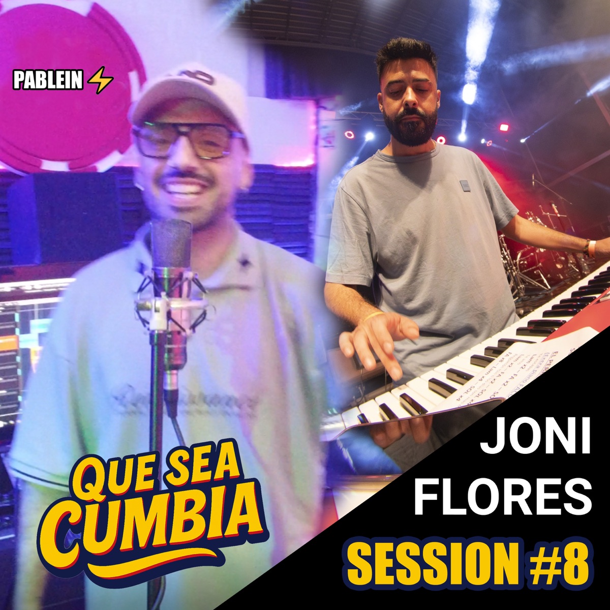 Session #8 - Single by Que Sea Cumbia, Joni Flores, Pablein & Flama album cover