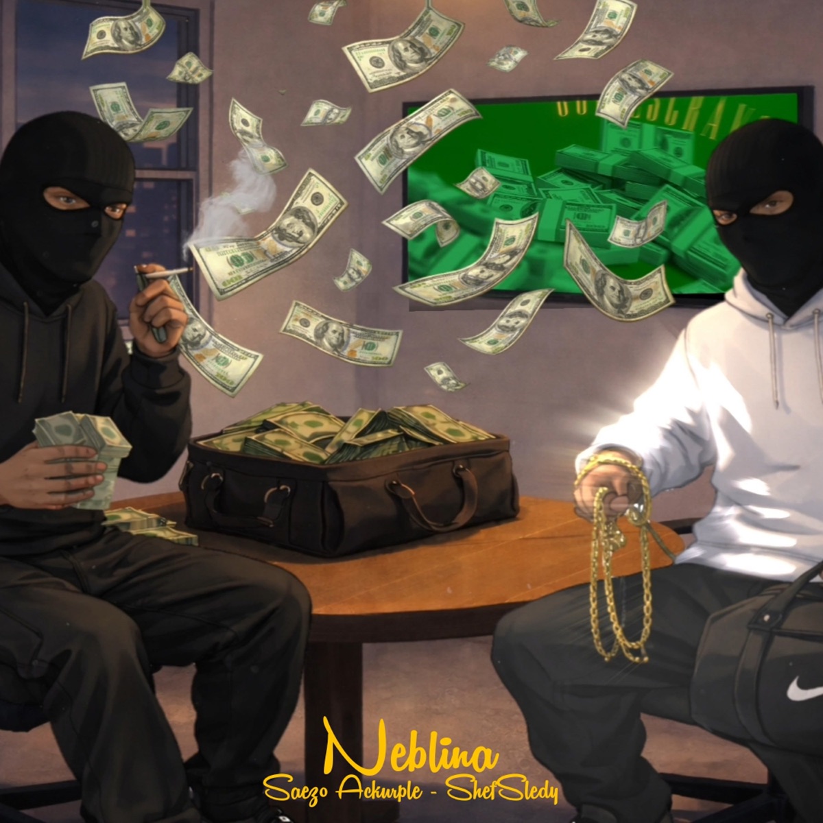 NEBLINA - Single by Saezo Ackurple & ShefSledy album cover