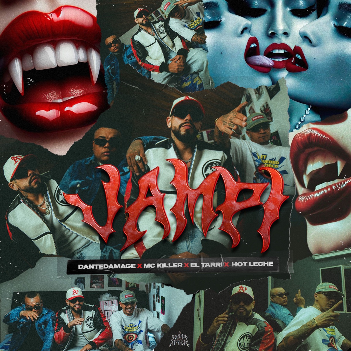 Vampi (feat. El Tarri) - Single by Dante Damage, MC Killer & Hot Leche album cover