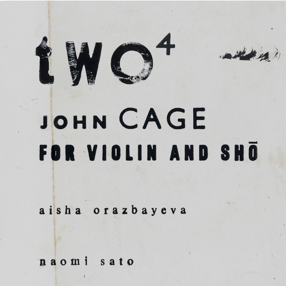 Two4 (feat. Naomi Sato) [For Violin and Shō] - EP by Aisha Orazbayeva album cover