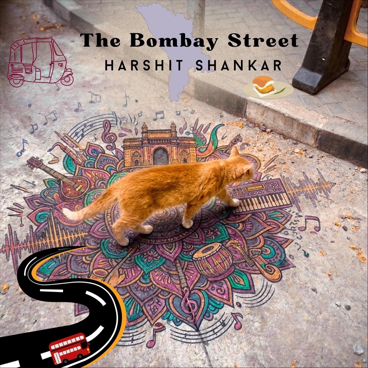 The Bombay Street - Single by Harshit Shankar album cover
