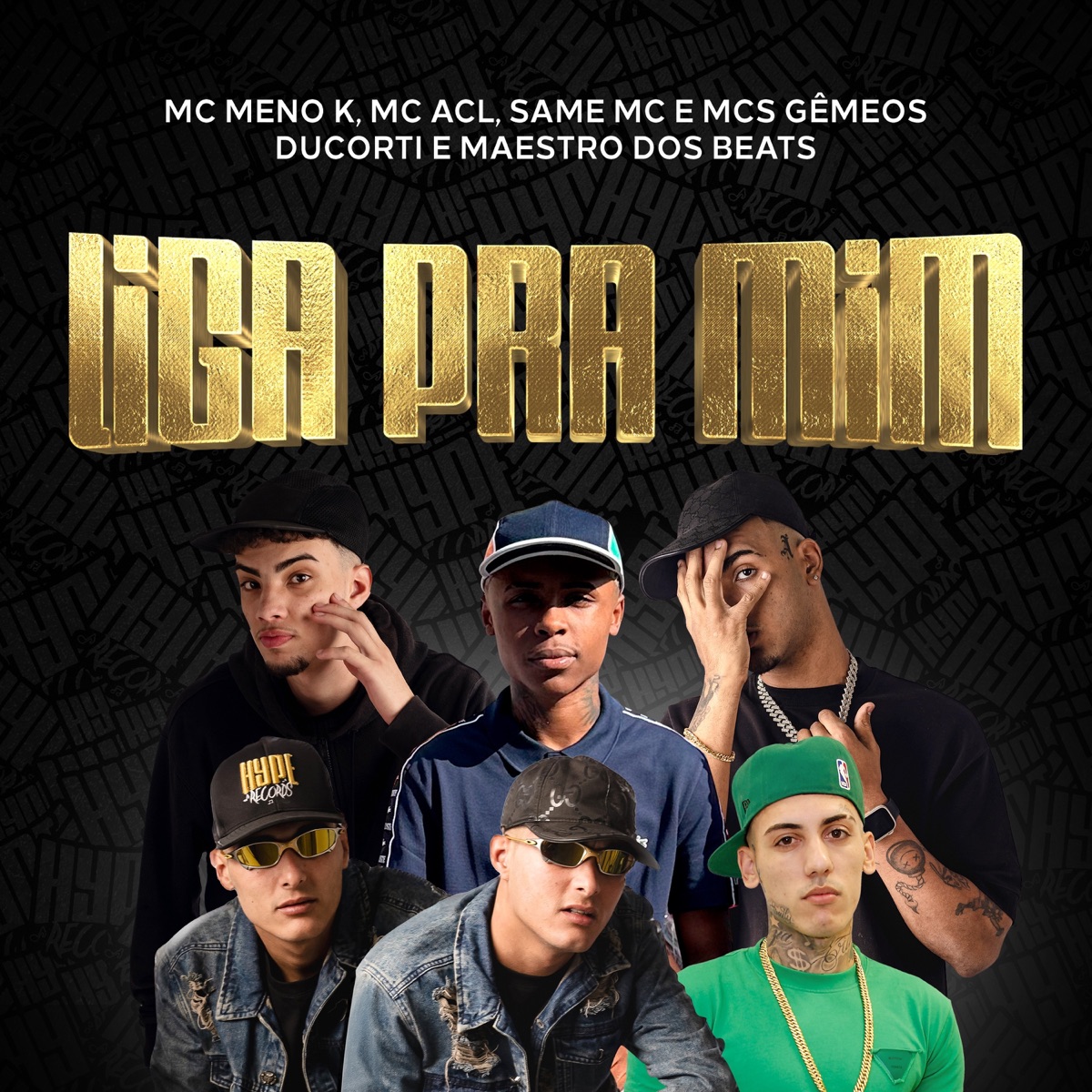 Liga Pra Mim (feat. Mc Meno K, Ducorti & Maestro Dos Beats) - Single by Mc Acl, Same MC & MCs Gêmeos album cover
