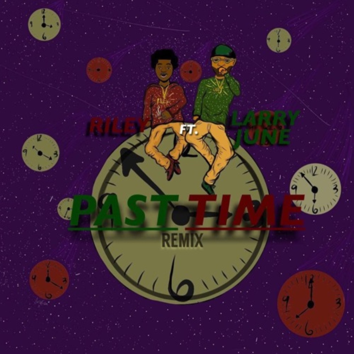 Just A Pastime - Single by RileyPnP & Larry June album cover artwork