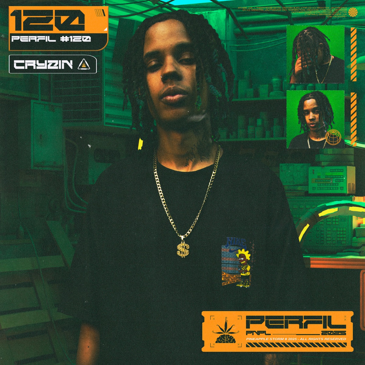 Perfil #120 - Menos Ego - Single by Cryzin album cover
