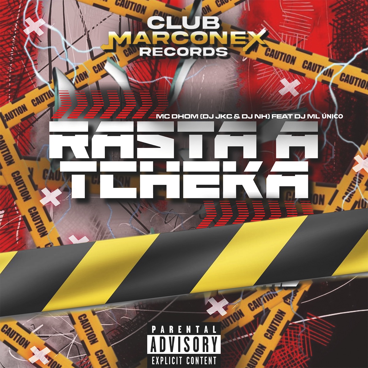 RASTA A TCHEKA (feat. DJ ML ÚNICO) - Single by MC Dhom, DJ JKC & DJ NH album cover