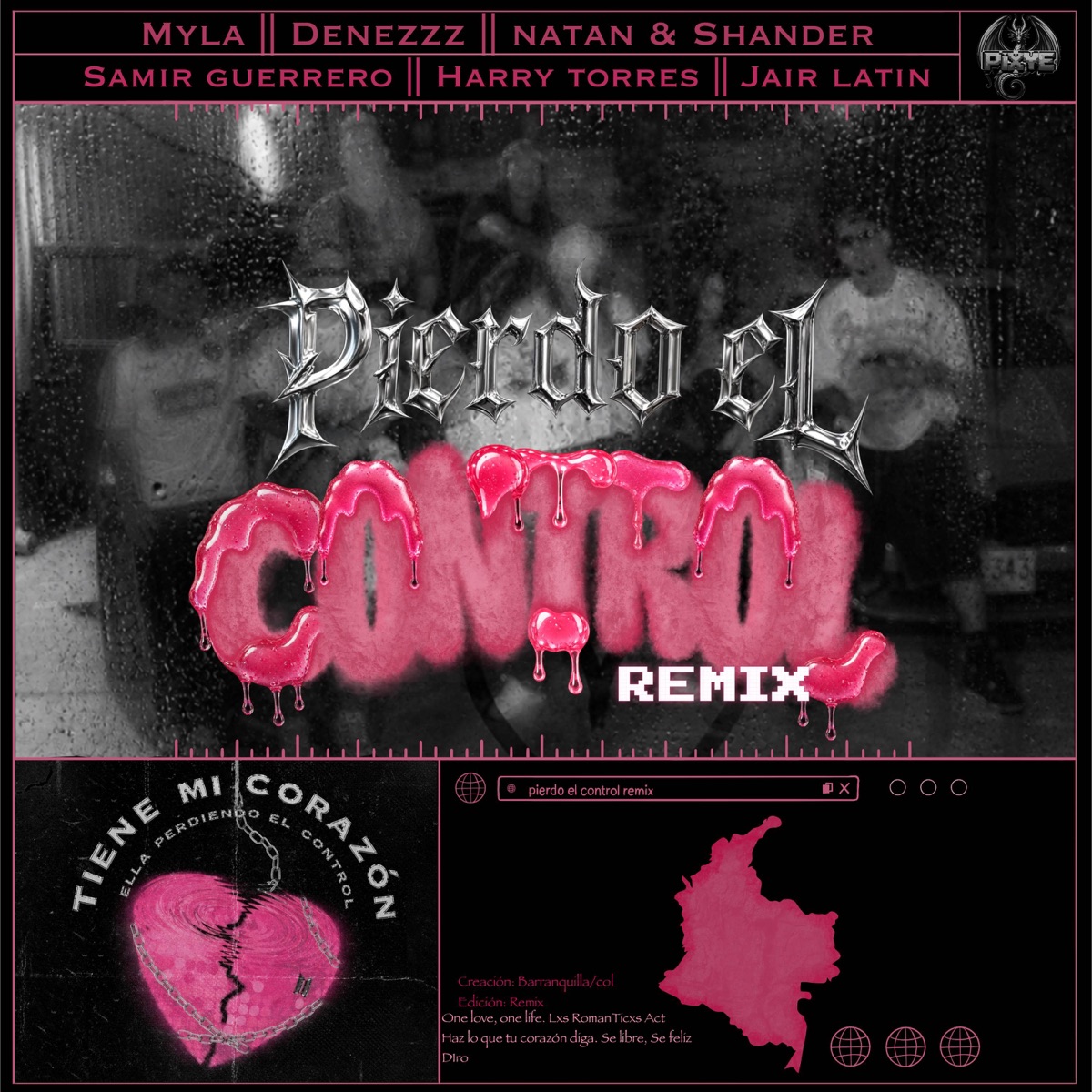 PIERDO EL CONTROL (REMIX) - Single by Myla, Samir Guerrero, Natan & Shander & Denezzz album cover