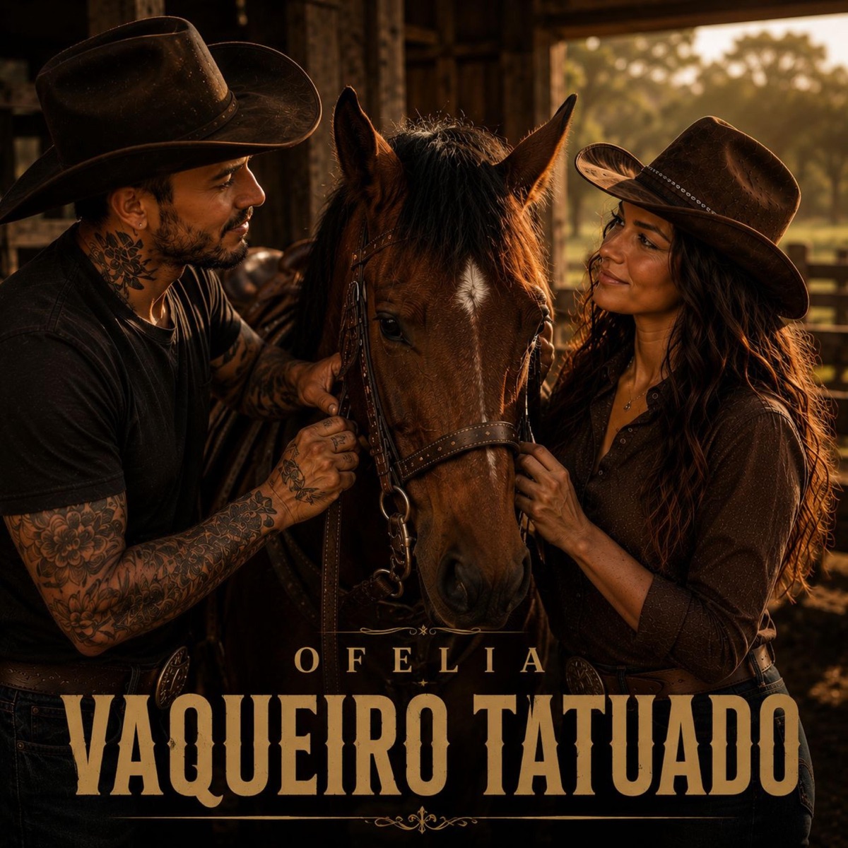 VAQUEIRO TATUADO - Single by OFELIA, DL Original & DESANDE album cover