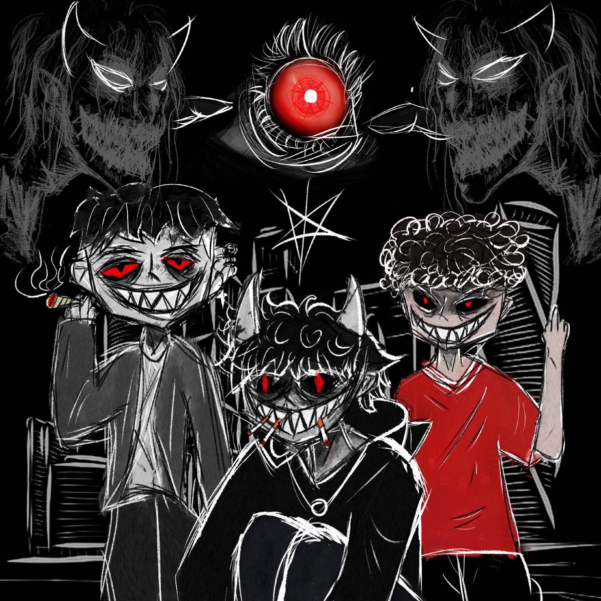 MEKIERENMUERTO - Single by Konyu, Stish & Tenko ADN album cover