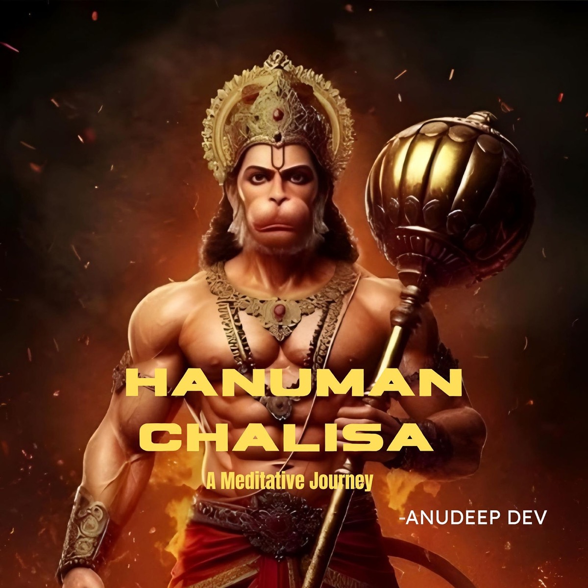 Hanuman Chalisa (A Meditative Journey) [feat. Ritesh G Rao, Sindhuja Srinivasan, Nada Priya, Maneesha Pandranki, Lakshmi Meghana & Saatvik G Rao] - EP by Anudeep Dev album cover