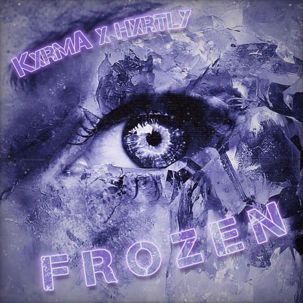 FROZEN - Single by KxrmA & hxrtly album cover