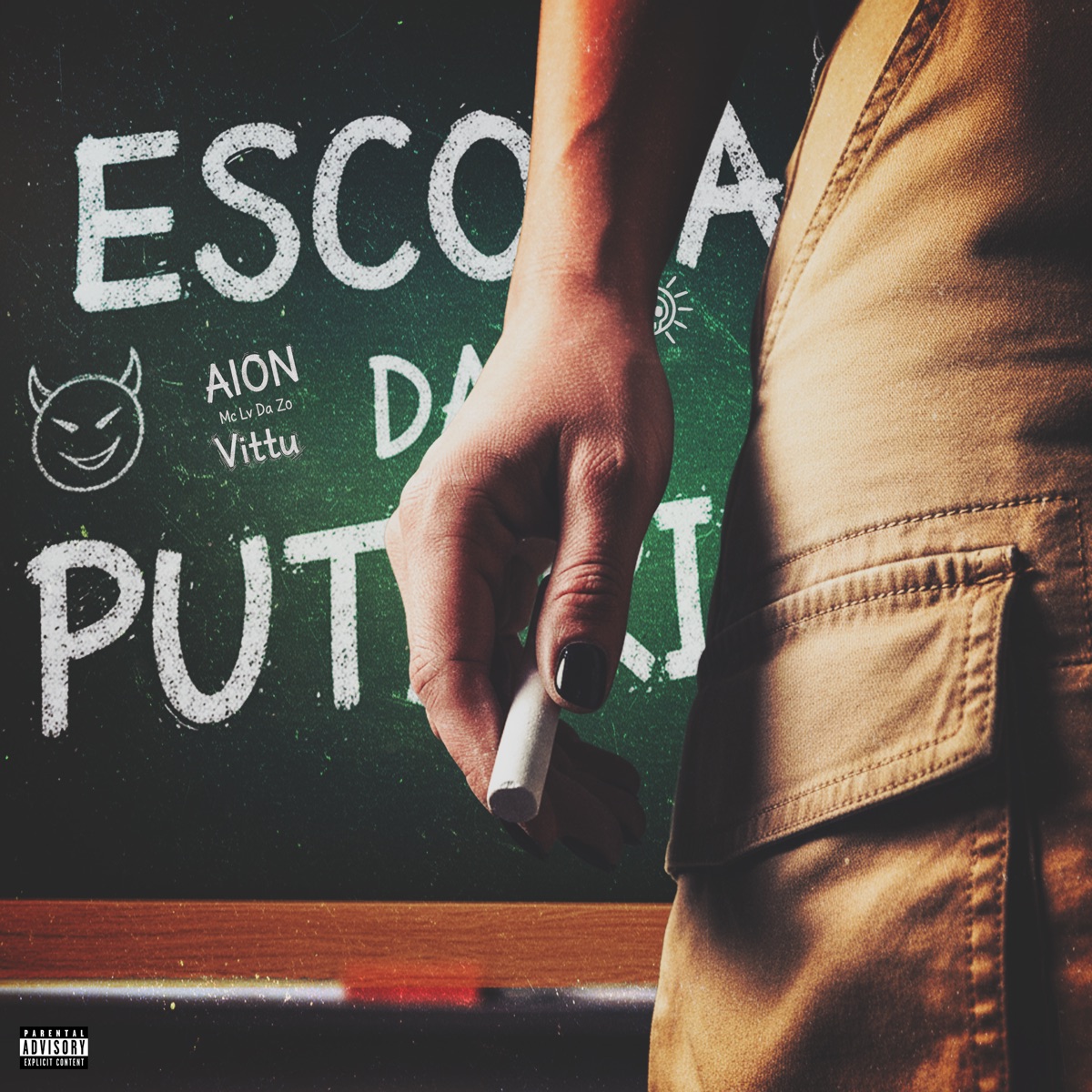 Escola da Putaria - Single by Mc Lv Da Zo, AION & MC VITTU album cover