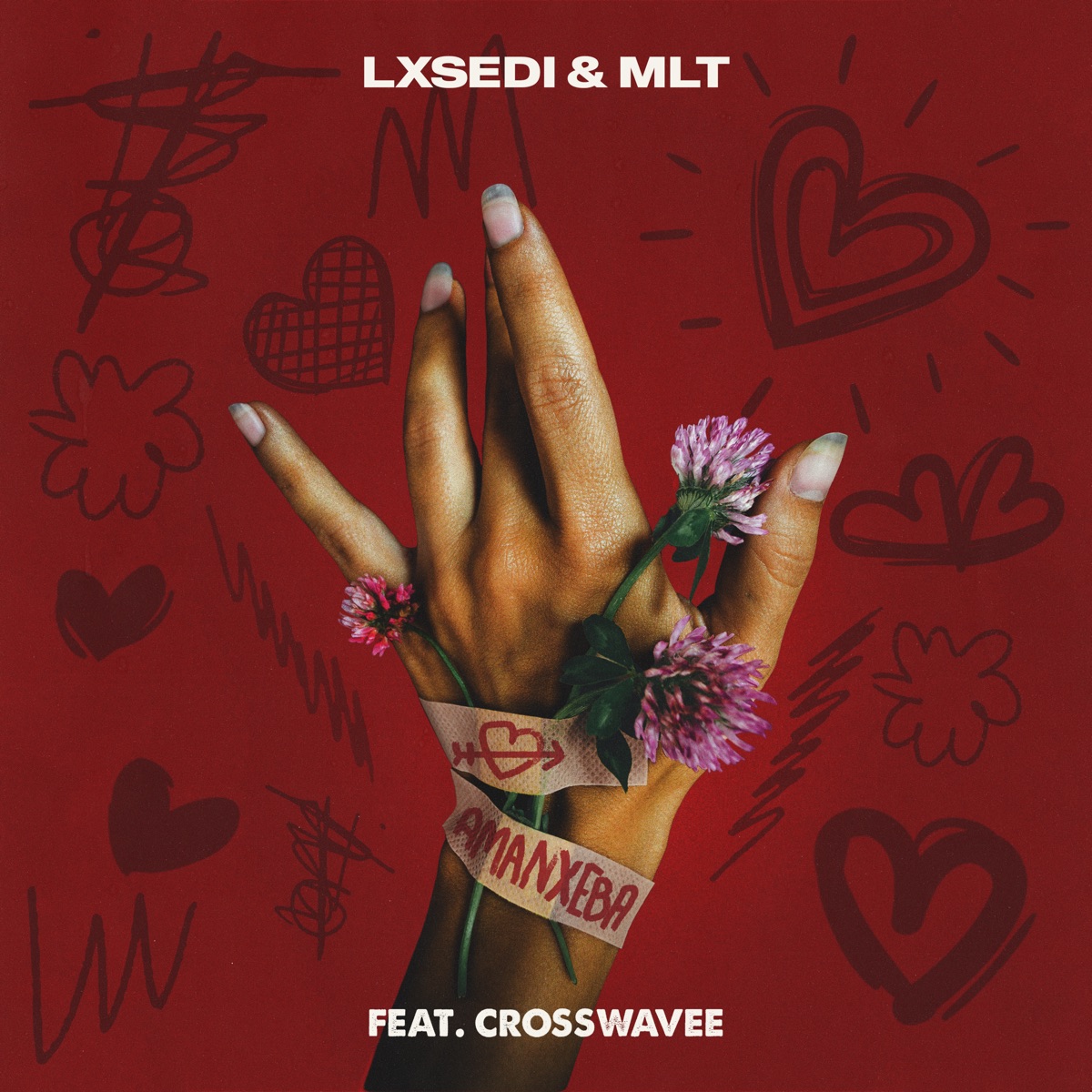 Amanxeba (feat. Crosswavee) - Single by MLT zA & LxSedi album cover