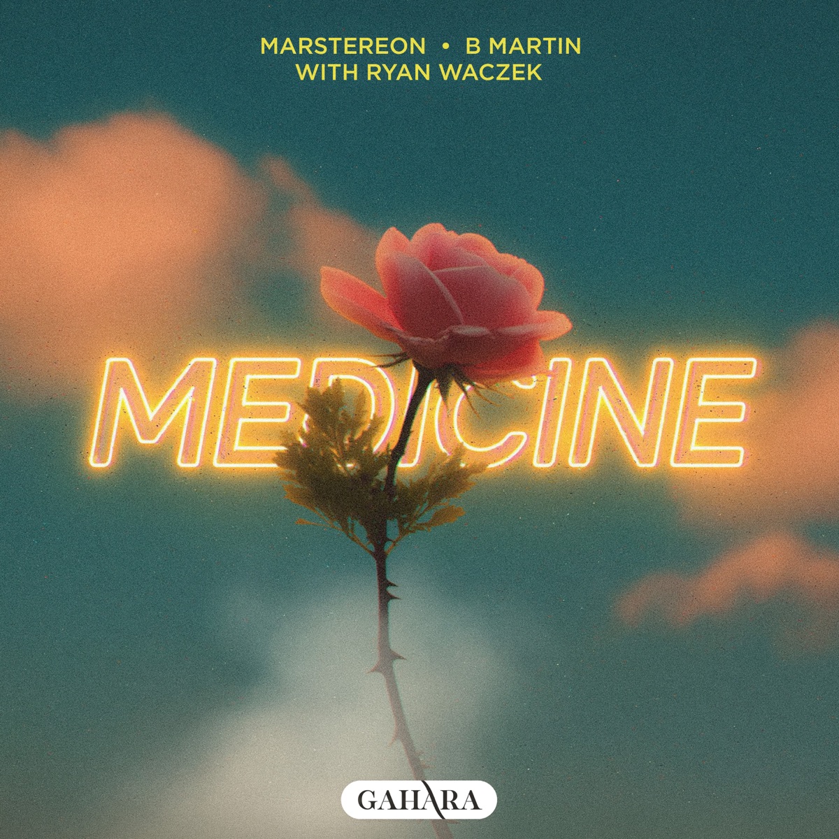 Medicine (with Ryan Waczek) - Single by MARSTEREON, B Martin & Ryan Waczek album cover
