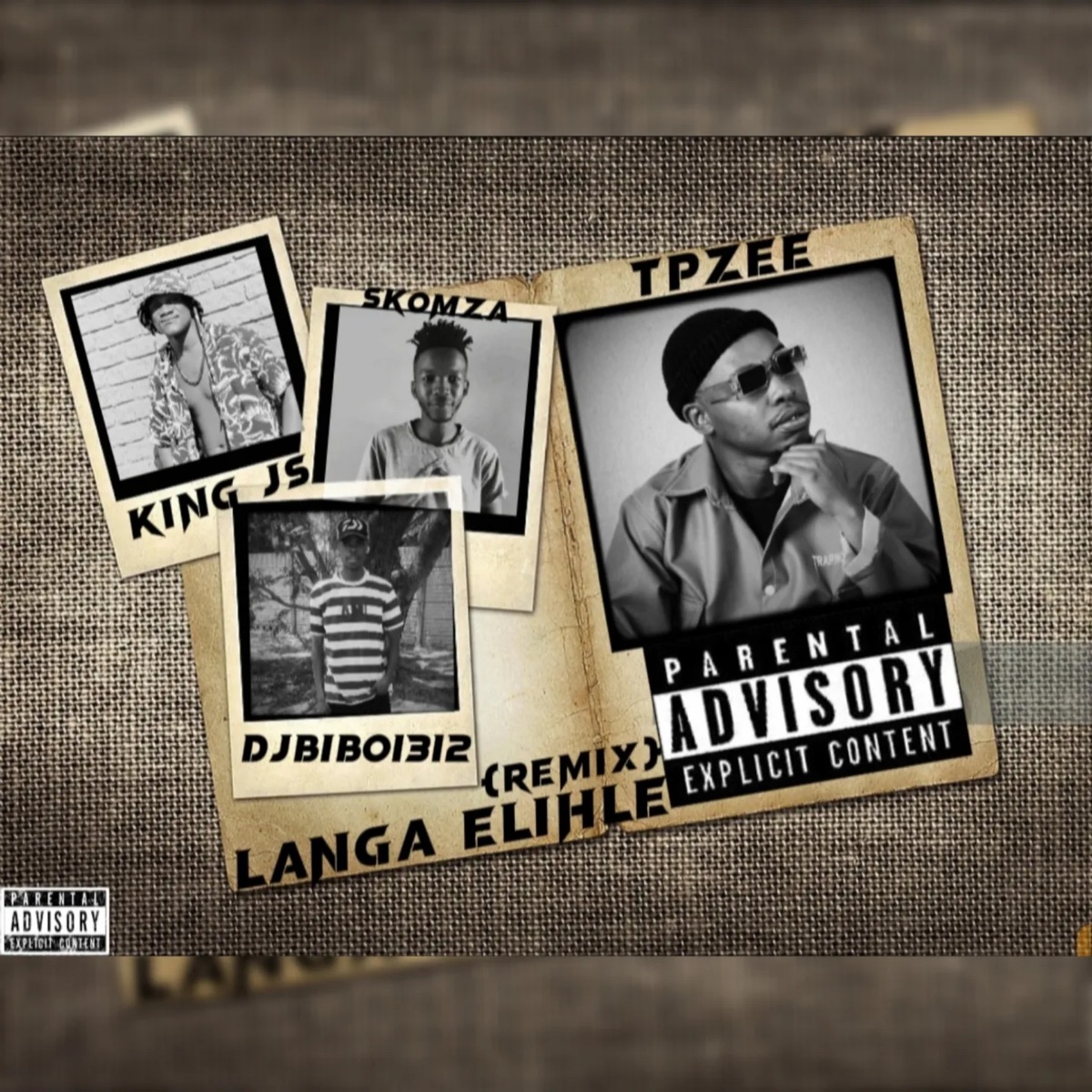 Langa eLihle (Remix) [feat. TpZee & King JS] - Single by Dj Bibo1312 & Skomzadadeejay album cover