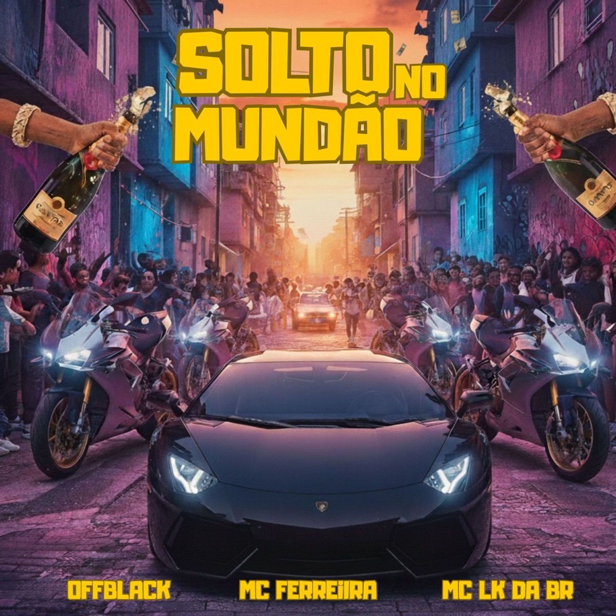 Solto no Mundão - Single by MC Ferreira, offblack & MC LK da BR album cover