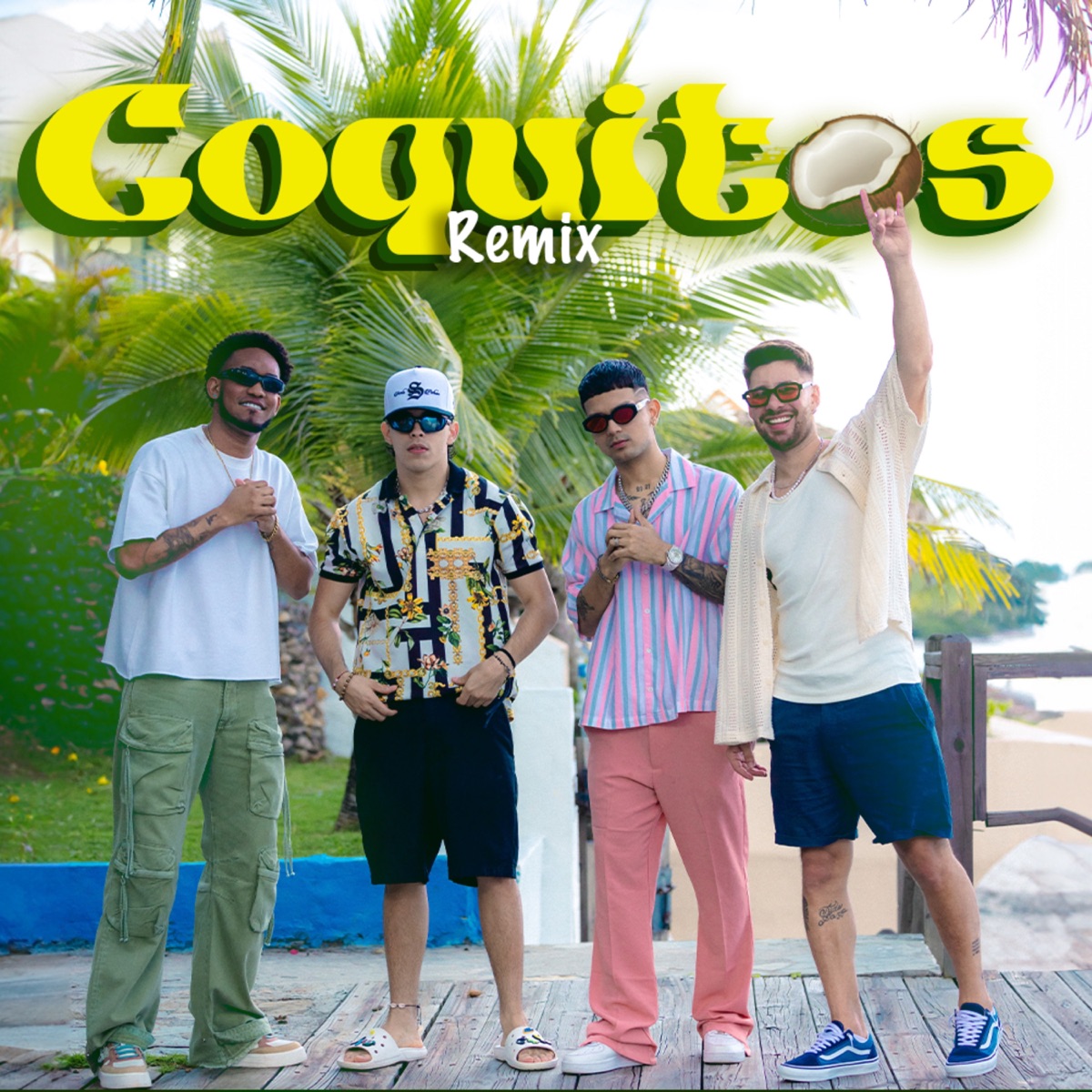 Coquitos (Remix) [feat. El Zeta] - Single by Nadir, Melfi & Roniex album cover