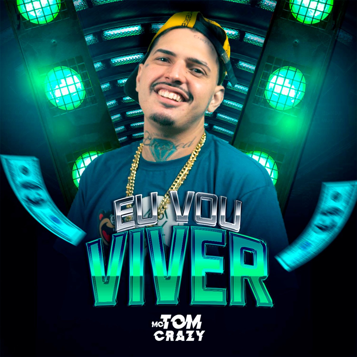 EU VOU VIVER - Single by MC TOM CRAZY album cover