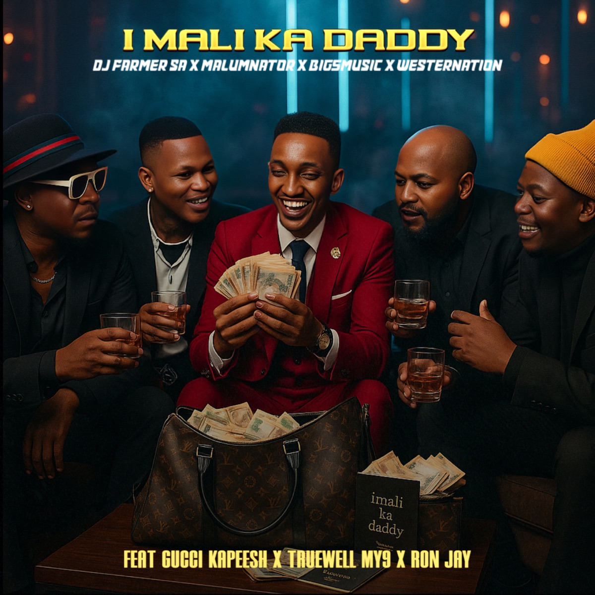 Imali Ka Daddy (feat. Gucci Kapeesh, Truewell MY9 & Ron Jay) - Single by DJ Farmer SA, MalumNator, BigsMusic & Westernation album cover