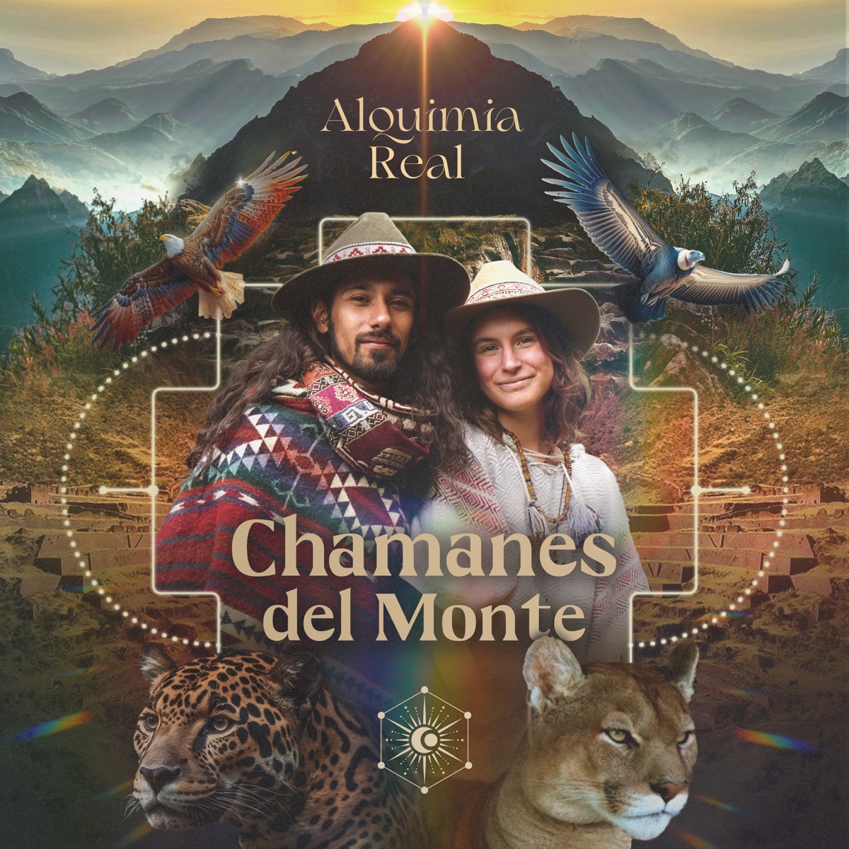 Chamanes del Monte (feat. Alay) - Single by Alquimia Real album cover